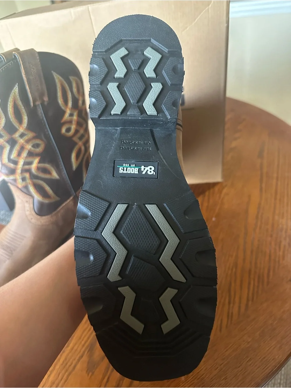 84 Boots - Brand New with tags, steel toe